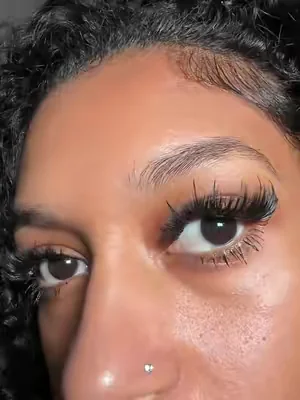 i love a fresh lash set 💁🏽‍♀️ #lashcluster #lashes #lashclusters #wispylashes 