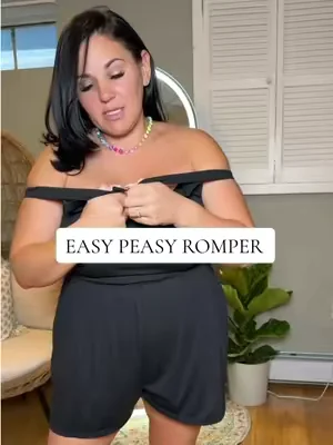 The material is so light weight too!!  #dealsforyoudays #summerwins #romper #halaralistens #activeinhalara halara romper @Halara_official  