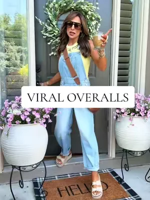 #overalls #fashion #fashiontiktok #womensfashion #dealsforyoudays 