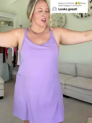 Replying to @Patricia 🍊🍋Raise them happy If you love the look of a dress but want the comfort and coverage of shorts, this plus size romper dress is IT. The floaty outer layer gives that effortless sundress vibe while the built in shorts underneath keep everything secure and comfy. The adjustable straps make the fit easy to customize, and the flowy silhouette is so flattering without clinging in the wrong places. This plus size exclusive feels lightweight, breathable, and perfect for summer days when you want to look cute without overthinking your outfit. @COOTRY  #dealsforyoudays  #plussizeoutfits #midsizetiktok #summerwins #curvyfashion