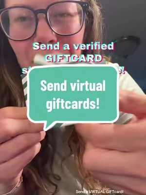 It’s a virtual #giftcard sent right through TikTok Shop! 