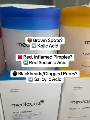 Blue Red and Yellow Pads Explained by a Licensed Esthetician #acne #blackheads #darkspots #dealsforyoudays 