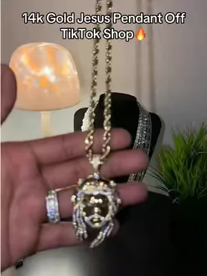 #14kgold #gold #jesus #pendant #goldjewelry 