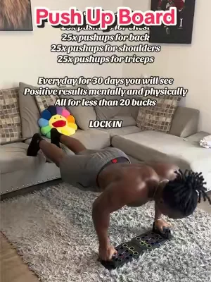 Best time to lock in is rn 💪🏾 #pushups #pushupboard #Fitness #workout #dealsforyoudays 