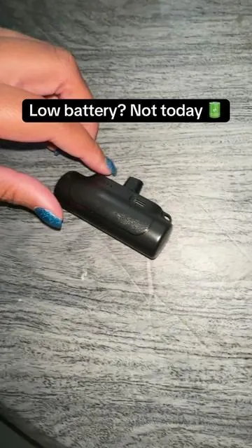 Small enough to carry anywhere but powerful enough to keep your phone going. #PowerBank #PortableCharger #TechTok #TravelEssentials #TikTokShopFinds