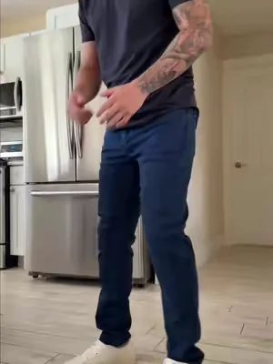 Bylt coolflex denim pants #bylt #pants #mensclothing #mensfashion 