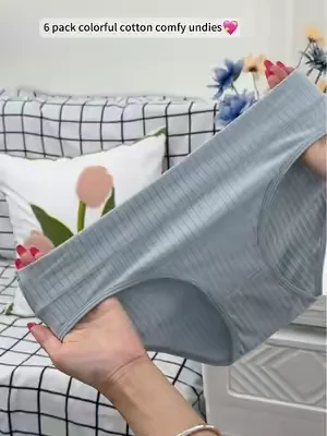Cotton so soft, you'll double-check if you're actually wearing anything.   #underwear #panties #TikTokShopDealsForYouDays#DealsForYouDays#Summerwins