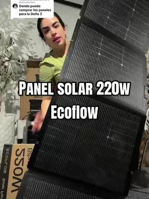 Respuesta a @el Divo camionero. #paneles @EcoFlow Technology Inc. #panelsolar 