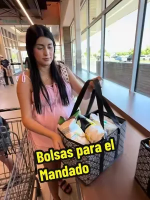 Las mejores bolsas para el mandado y con eso de que ya no dan bolsas estas caen de lujo 