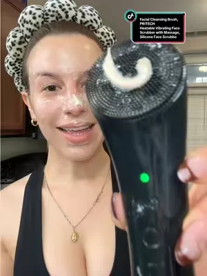 Envío gratis!!✅😍✨una limpieza profunda !! Cepillo limpiador facial, PRITECH Exfoliante facial vibrante con masaje, exfoliante facial de silicona para mujeres y hombres, limpiador facial eléctrico para limpieza profunda, productos de minihigiene exfoliante suave. #electricbrush #limpiezafacial #facebrush #facecleanser #cuidadodelapiel 