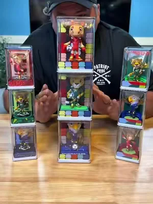 Celebrate the biggest soccer event in the world with this officially licensed FIFA 2026 World Cup mascot figure set featuring Maple, Zayu, and Clutch. Perfect for collectors, soccer fans, and display shelves, these detailed figurines make an awesome gift and a must-have collectible for World Cup season. ⚽🏆 #FIFAWorldCup #worldcup2026 #newarrivals #DealsForYouDays #FIFAgo 