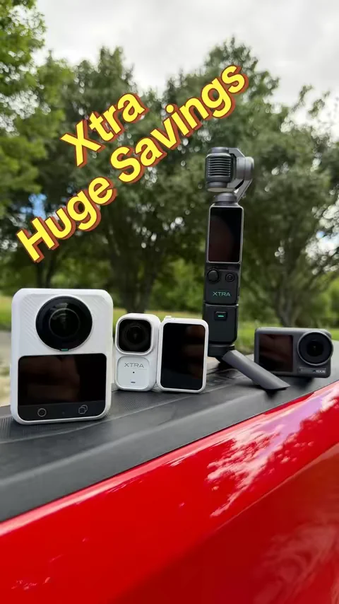 Huge Sale on all xtra cameras.  The Muse Pocket Gimbal Camera gives you smooth stabilized video in a compact size that’s perfect for vlogging, travel, family memories, and social media content. AI tracking, handheld convenience, and crystal-clear footage make it easy to capture professional-looking videos anywhere you go. #pocketcamera #gimbalcamera #contentcreator #vlogginggear #SummerVibes 