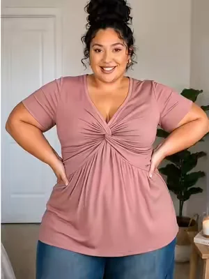 #tiktokshopusa #plussizetryon #comfortablefashion #tiktokfinds#top 