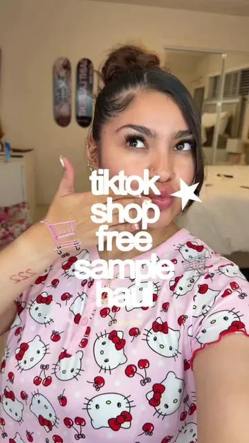 tiktok shop free sample haul ★ #rashellthadoll #TikTokShopHaul #tiktokshop #tiktokshopfinds #shopping 