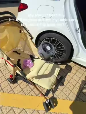 Tired of weak car fans for your rear-facing baby? This one’s a total game changer 😍 #BabyCarEssentials #PortableBabyFan #NewParentMustHave #StrollerAccessories #dealsforyoudays 