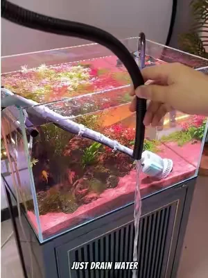 Some bros change water like this, and some do it like this. But  this is the one I always use!#aquarium #fishtank #cleaner #dealsforyouday #waterchange 
