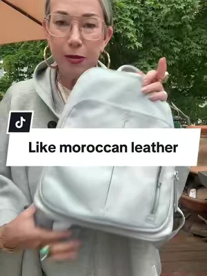 @American Leather Co @QVC, Inc the leather reminds me of Morocco leather! So soft, tons of room great mom bag too  #mombag #leatherbackpack #tiktokshopcreatorpicks #dealsforyoudays #backpack 