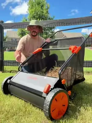 🍂🌿 Skip the rake and save your back. The VEVOR Yard Sweeper makes quick work of leaves, grass clippings, and yard debris. Grab yours while it’s still on sale! 💪 #lawnsweeper #vevor #yardwork #lawncare#dealsforyoudays 