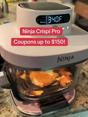 The ninja crispy pro is the ultimate nontoxic air fryer! With multiple cooking vessels it’s also great for meal prep and food storage. This even has a bread proof mode. #ninjacrispipro #ninjaairfryer #nontoxicairfryer #dealsforyoudays #summerwins @Ninja Kitchen 