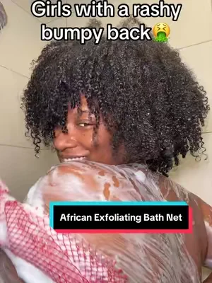 Your loofah and wash clothes could never! #africannetsponge #exfoliation #summeressentials #dealsforyoudays #tiktokshopcreatorpicks 