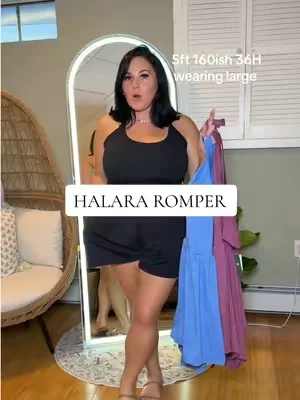 It comes in so many colors!!  Halara Romper  #dealsforyoudays #halararomper #halaralistens #summerwins #activeinhalara @Halara_official 