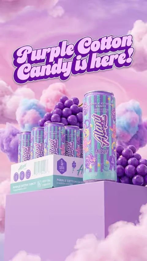#alaninu #purplecottoncandy #alani 