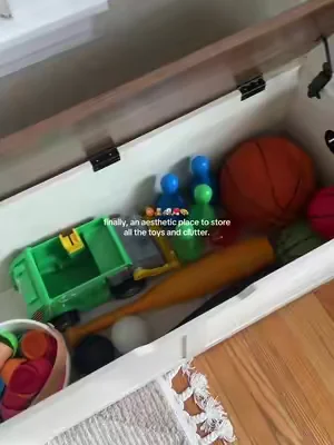 immediately yes ✨ #storage #storagehack #toybox #storagebox 