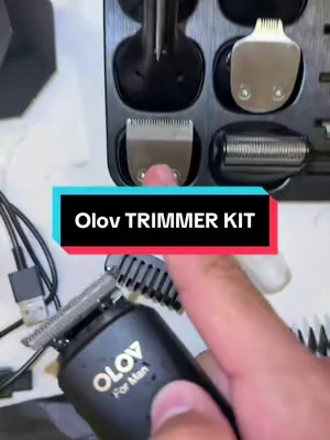 Men’s 21 in 1 ELECTRIC TRIMMER SET ON SALE TODAY!!! #tiktokshop #electrictrimmer #olovtrimmer #olov #olovelectricrazor 