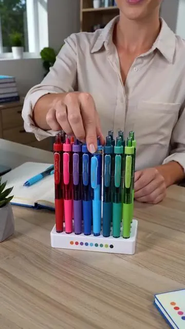 Ready to upgrade your writing game? ✨ Discover the WRITECH Colored Ink Gel Pens! Experience the unique switch for both silent and satisfyingly clicky action. Enjoy smooth, bold 1.0mm lines that dry quickly and won't bleed through your pages – perfect for journaling, creative lettering, and all your colorful ideas. This 10-count set brings vibrant precision to every stroke. Shop now and add some color to your creativity! #GelPens #JournalingSupplies #DealsForYouDays #AIGC #Moras