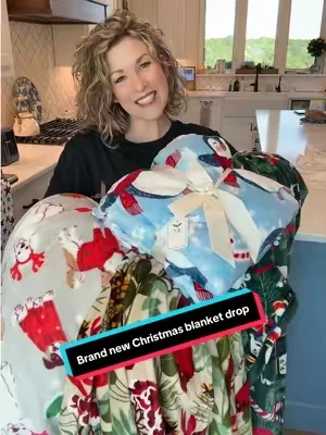 Kringle express brand new drop their Christmas blankets for this year! You gotta grab your Pat pattern before it’s gone! #blanket #dealsforyoudays #christmasinjuly #blankets #qvc  @QVC, Inc 