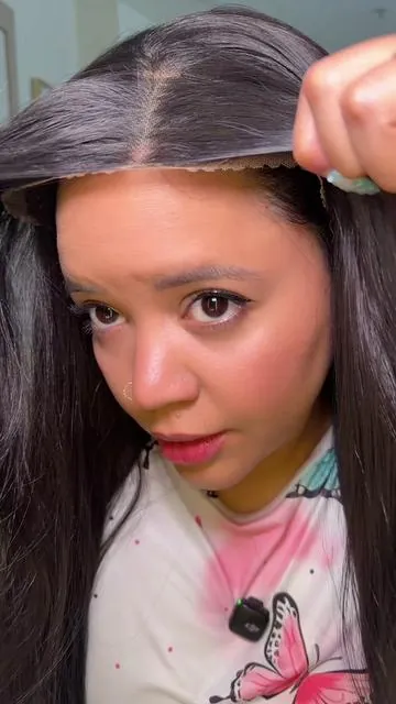 Que pelucaa 😍 #wigs #dealsforyoudays #wigtutorial #wighair #pelucasypostizos 