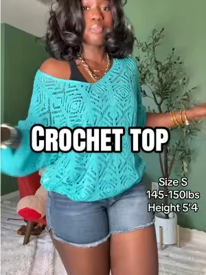 Such a cute crochet top, perfect for everyday wear 

#crochettop #oversizedtop #summertop #dealsforyoudays #summervibe 
