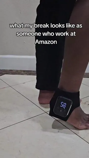 When your whole job is standing, walking, and lifting... your breaks turn into recovery time. 😂 My feet definitely appreciate this little routine. If you're on your feet all day too, you know the struggle. 👣 #FootPainRelief #PainReliefPatch #WorkEssentials #dealsforyoudays #DFYD @Home Beauty. 