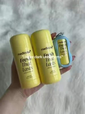 smells SOO good and it brightens 🤍 also free gift while supplies last  medicube vanilla deodorant sensitive underarm care tiktok shop #tiktokshopcreatorpicks #tiktokshopsummerturnup #DealsForYouDay #tiktokshopdealsforyou #medicube medicube best korean deodorant aluminum free underarm brightening smooth underarms vanilla scent buy with coupon maehni @medicube global @medicube US Store 