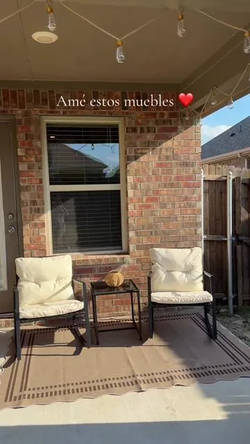 Muebles de exterior #mueblesdeexterior #muebles #decoracion #dealsforyoudays #tiktokshopcreatorpicks 