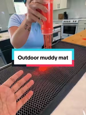 Now I see why these are going viral…  ##DealsForYouDays #summeressentials #summerwins #muddymat #outdoormat 