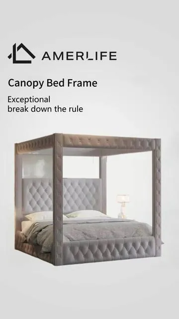 Tall tufted velvet headboard🛌 Extra thick padding offers great back support for reading before bedtime#fathersday #FathersDayGift #SummerWins #furniture #SummerGarden #summerlooks #dealforyoudays #FathersDay #DealsForYouDays #weeklydeal #Amerlife #summervibe #indoorfurniture#Bed