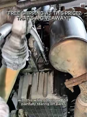 No more spending half an hour taking things apart just to reach a single bolt. Bend the extension, tighten, and you're all set. 1/2-inch 35cm Ratchet Extension#tiktok #tiktokshop #SpringSteelExtension #CarRepair #ToolUpgrade