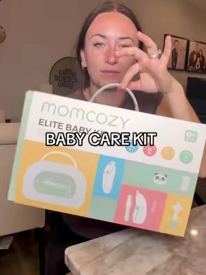 All the essentials in one box 🍼 #newmomtips #newbornessentials #momozy #giftsfornewmoms #babyregistry 