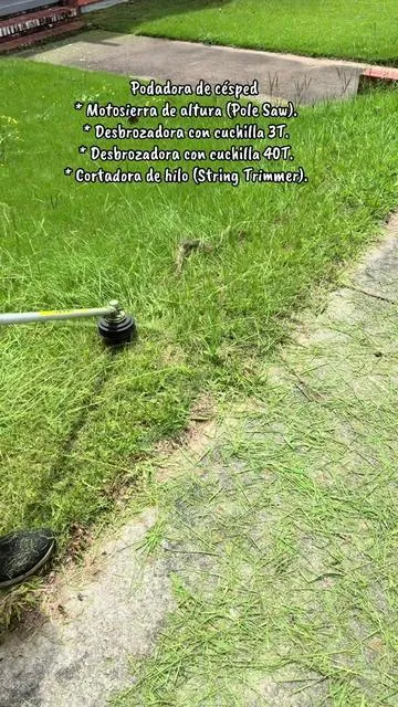 Recortadora de césped  de gas VEVOR, cortas de gas 5 en 1 para paisajismo, multiherramienta de 2 ciclos de 63 CC con sierra de poste, escobillas (3 cuchillas T y 40T), recortadora de cuerda + equipo de protección - Herramienta de jardín de alta resistencia  DealsForYouDays  #VEVOR #Jardineria #GardenTools #Landscaping #DealsForYouDays 