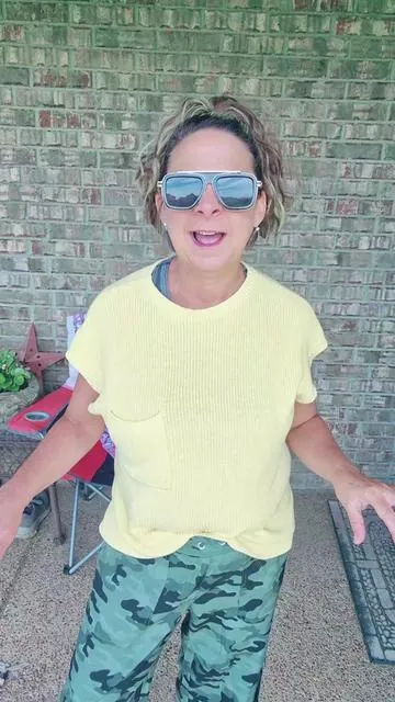 Aosky sweater top short sleeve knit top for women #dealsforyoudays #summertops #womensshirts #knittop #summeroutfits 