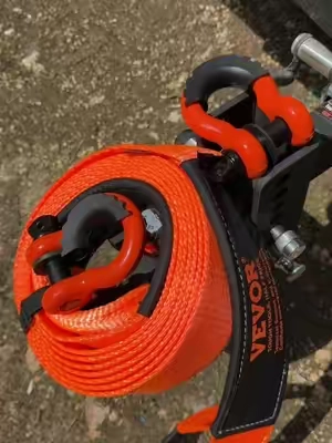 VEVOR Heavy Duty Tow Strap Recovery Kit | 36,000 lb Recovery Strap for Jeep, Truck, SUV, ATV & UTV Description: Every truck, Jeep, and off-road vehicle should have a recovery strap before hitting the trails. The VEVOR Heavy Duty Tow Strap Recovery Kit is rated with a 36,000 lb maximum breaking strength and includes reinforced loops, protective sleeves, 3/4-inch D-ring shackles, and a convenient storage bag. Whether you’re pulling a vehicle out of mud, sand, snow, or a ditch, this recovery kit is built for demanding situations. Great for Jeep owners, pickup trucks, SUVs, UTVs, ATVs, tractors, farm equipment, overlanding, camping, hunting, trail riding, construction sites, and emergency roadside recovery. Compact enough to keep behind your seat but powerful enough for serious recoveries. On-Screen Hooks: * The one thing every truck should carry! * Don’t go off-road without this. * Getting stuck? This could save your day. * $30 now… or a $300 tow bill later. * Every Jeep owner needs one of these! Disclaimer (On Screen): Recovery equipment must be used properly. Follow manufacturer instructions and rated capacities. Keywords: VEVOR tow strap, recovery strap, heavy duty tow strap, recovery kit, Jeep recovery, Jeep Wrangler accessories, truck recovery gear, towing strap, off road recovery, off road accessories, 4x4 recovery, overlanding gear, mud recovery, snow recovery, ATV recovery, UTV recovery, SUV recovery, pickup truck accessories, D-ring shackles, tree saver strap, winch strap, emergency roadside kit, farm recovery, tractor towing, camping gear, hunting gear, trail recovery, towing equipment, vehicle recovery, truck accessories Hashtags (5): #VEVOR #OffRoad #JeepLife #TruckAccessories #TikTokShopCreator