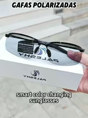 You will never feel oppressive wearing experience thanks to the premium magnesium alloy frame material which greatly cuts down overall wearing weight.#sunglasses #polarizedsunglass #photochromiceyeglass #uv #summervibes☀️ 