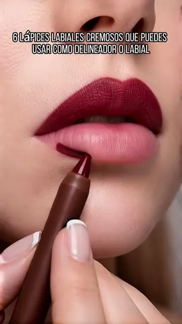 6 lápices labiales cremosos que puedes usar como delineador o labial, en tonos nude y café perfectos para diario.🤩👇🏻👇🏻#maquillaje #lipliner #dealsforyoudays #brownlipstick #lipcombo