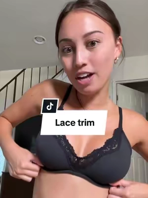 Supportive underwire, super soft stretchy material, this bra is GORG 