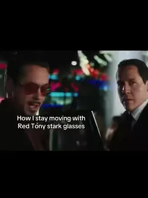 Red goes hard with the fit #tonystark #red #foryoupage #viral #shades 