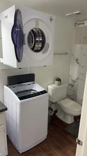 Lavadora y secadora ideal para apartamentos pequeños #rovsun #lavadoraysecadora #washermachine #dryer 