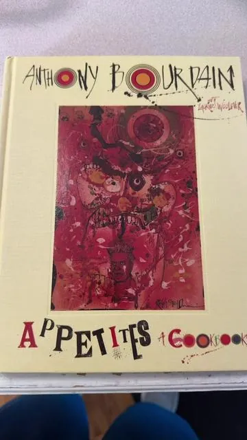 It’s Anthony Bourdain need I say more #cookbook #anthonybourdain #booktok #cooking #recipes 