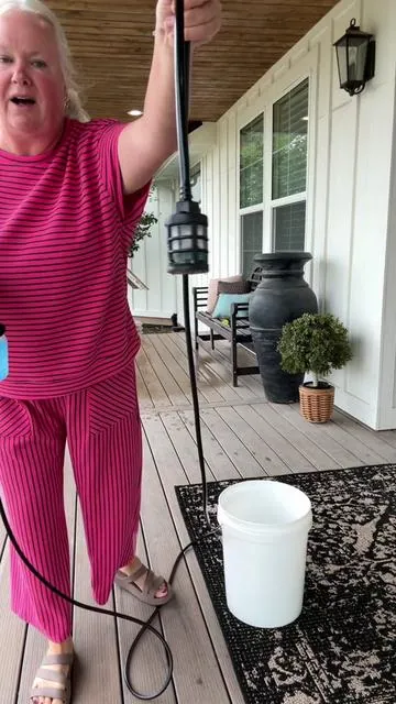 PERFECT for ladies that want to get crap done but don’t want to deal with small engines, gas, big machines, etc. Wow!! This little beauty has been a HIT!! Not just with me, but with so many other Tik Tokers! This battery powered power washer comes with EVERYTHING you need except the 5 gallon bucket. Take it anywhere you need to wash something off. It’s such a versatile washer. I can take it anywhere on my 5 acre lot. No hose needed. Get the job done! Love this brand! #powerwash #batterypoweredpowerwasher #seesepowerwasher #ladytools #cleantok 