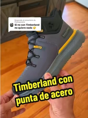 Respuesta a @Pedroparamo botas cómodas con punta de acero anti fatiga y riesgos eléctricos #tiktokshopcreatorpicks #summerwins #workboots #workshoes #timberland 